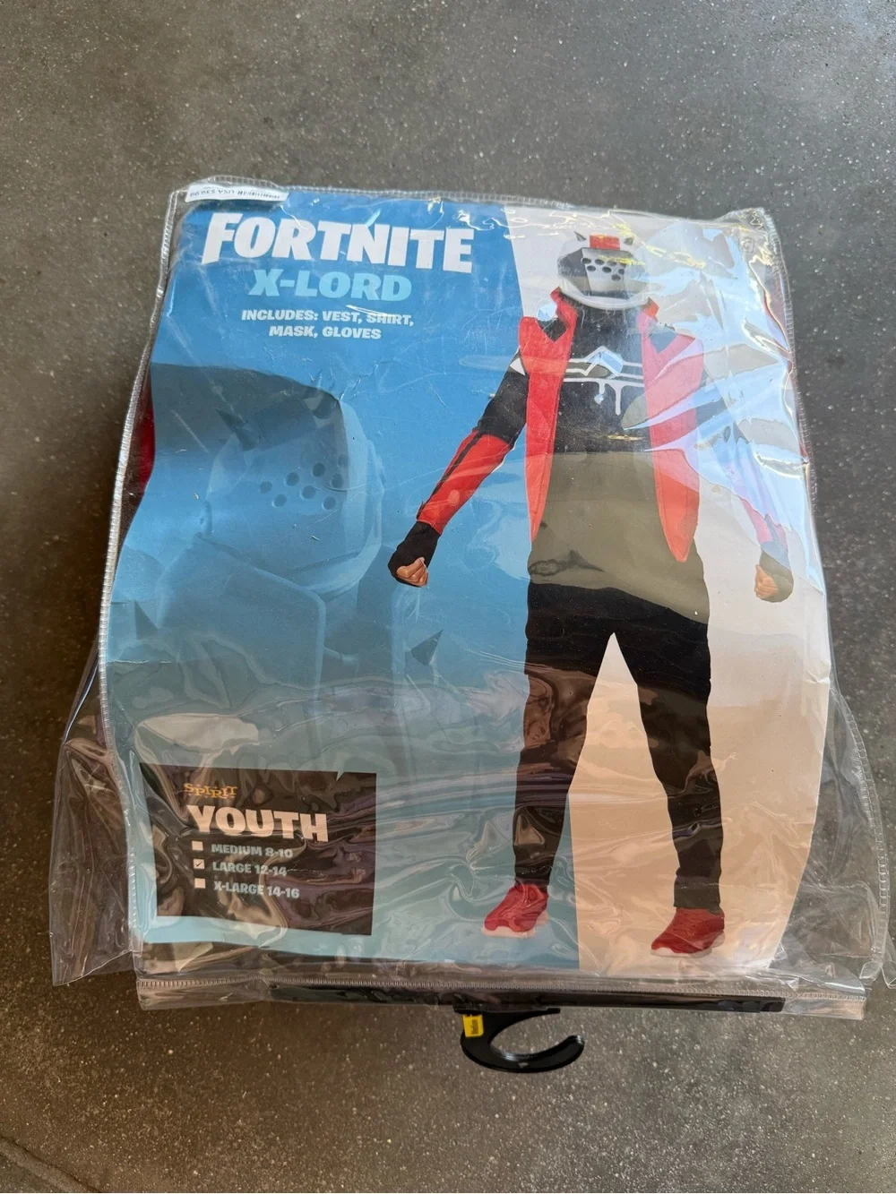 Fortnite X-Lord Youth Halloween Costume - Red & Black